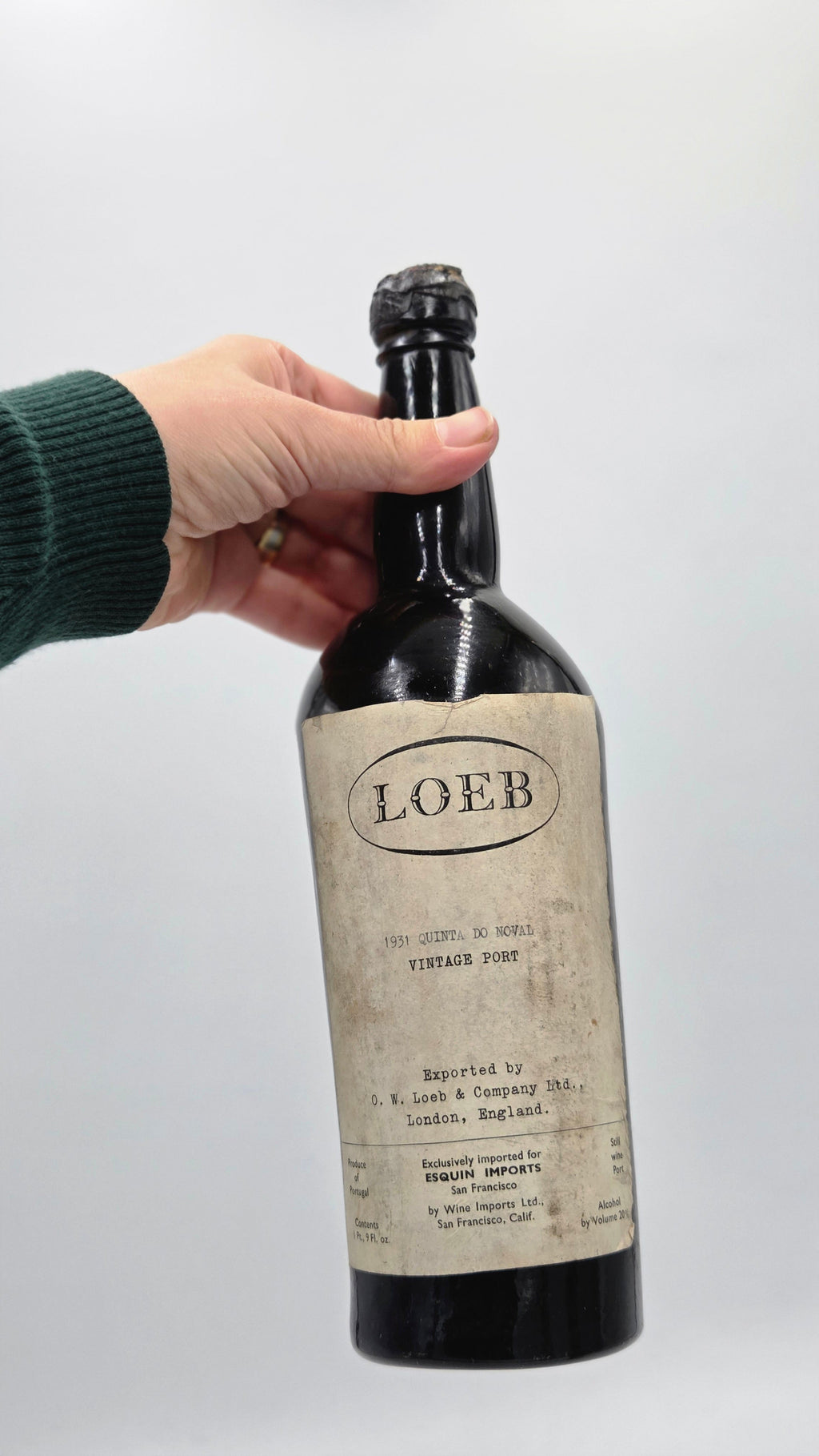 1931 Quinta do Noval Vintage Port